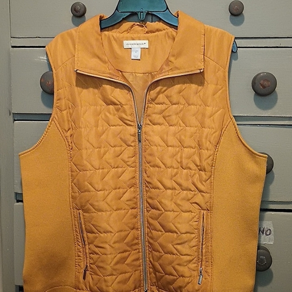 Christopher & Banks Quilted Vest